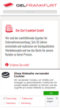 Mobile Screenshot of giel-frankfurt.de